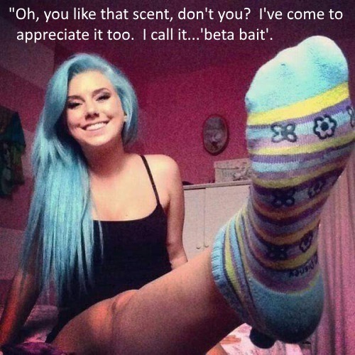 Smelling Her Socks